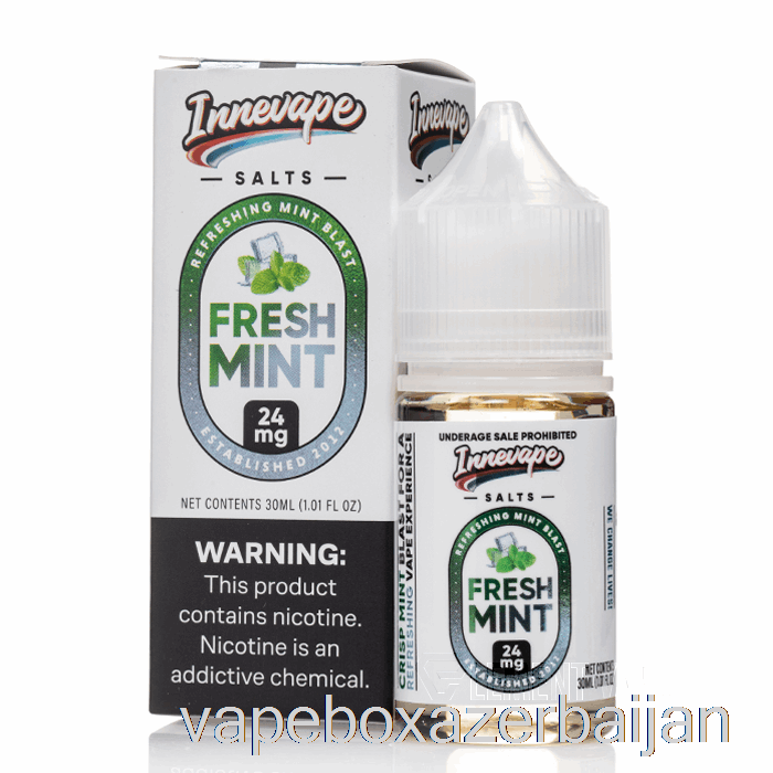 Vape Azerbaijan Fresh Mint Salts - Innevape E-Liquid - 30mL 50mg